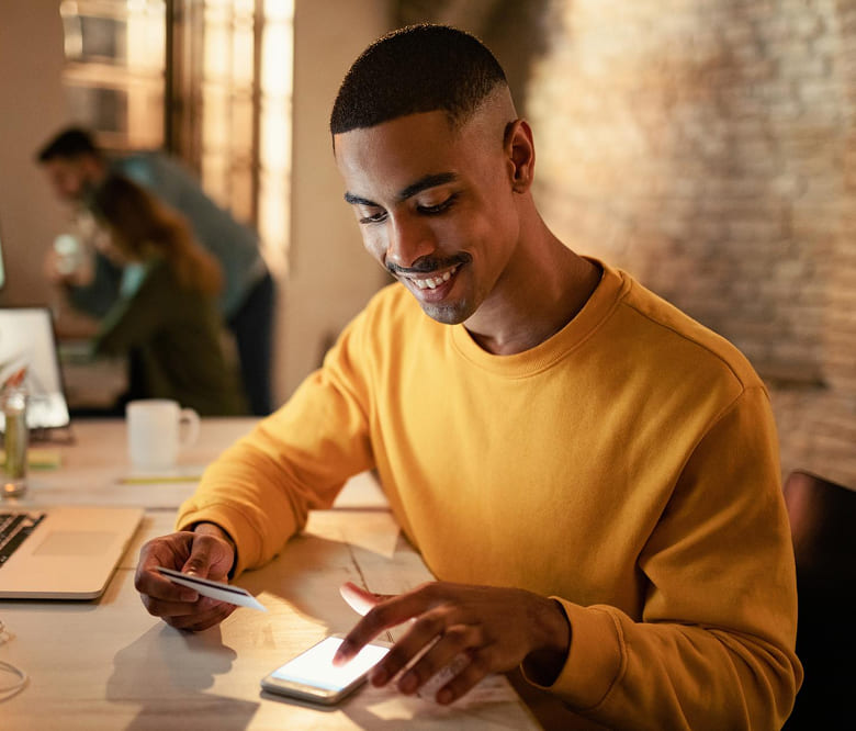 Professional working