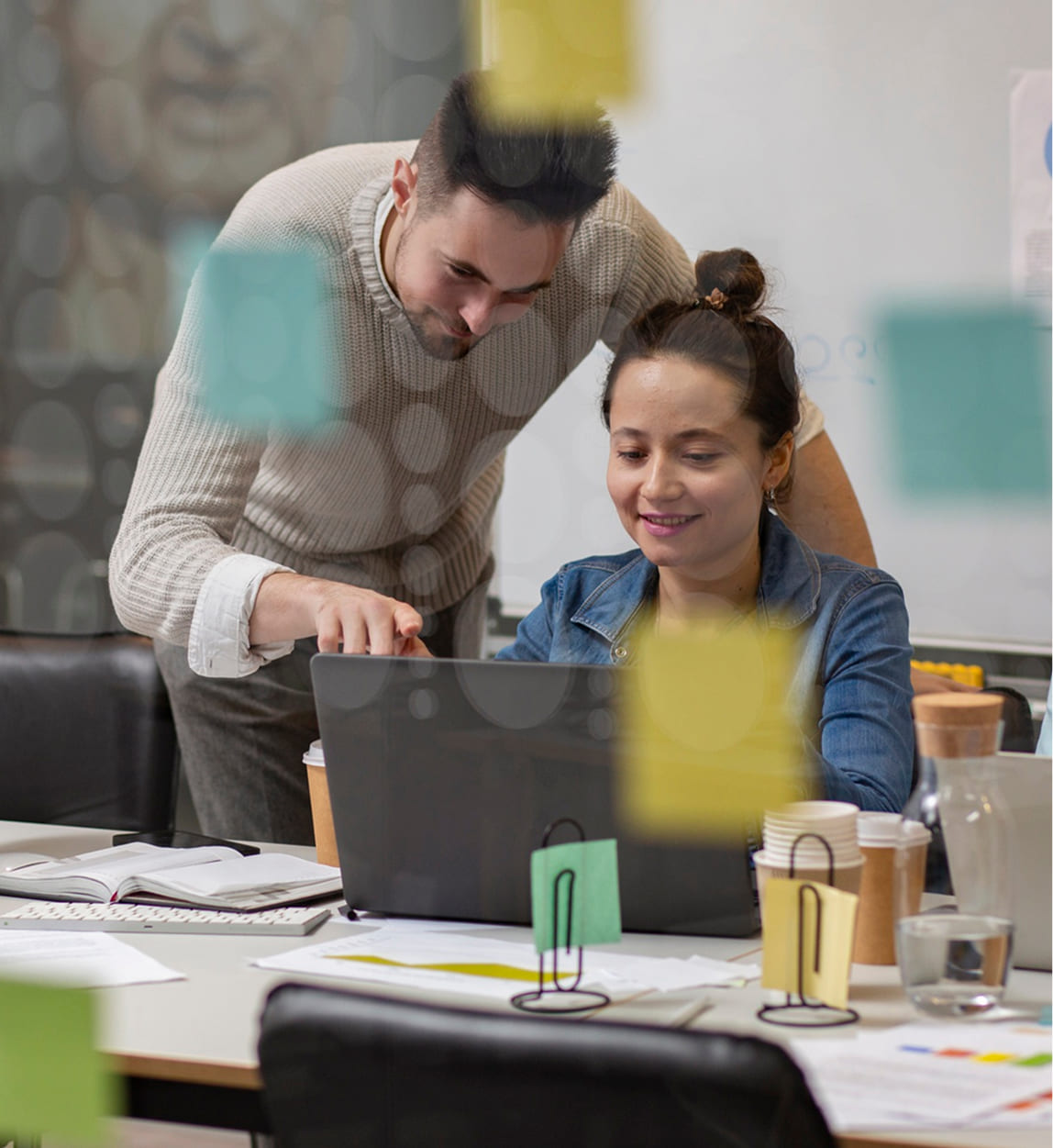 Team working together